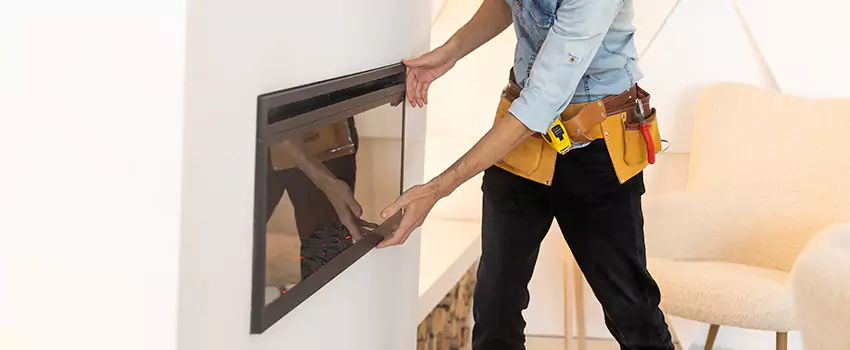 Metal Fireplace Installation in Wolf Trap, Virginia