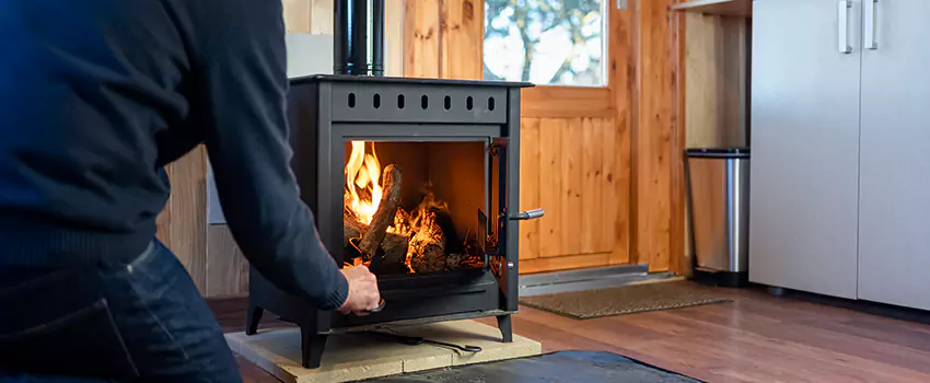 Open Hearth Wood Fireplace Installation in Wolf Trap, VA